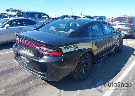 2017 Dodge Charger Police Rwd из США, поврежденный, VIN 2C3CDXAT5HH602990